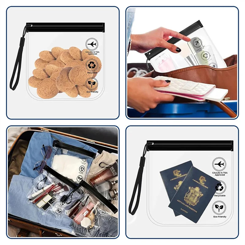 Pochette transparente 1 L – Spéciale aéroport security