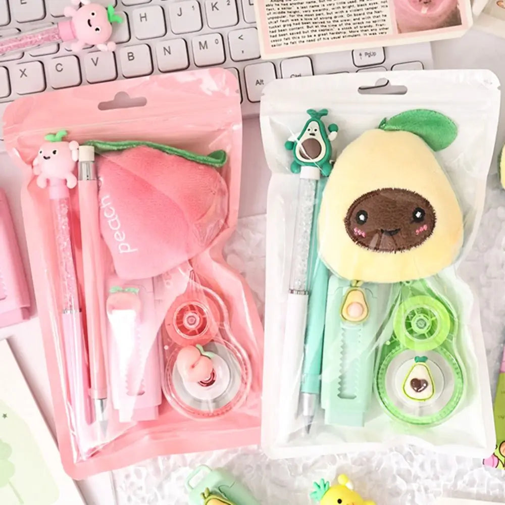 PinPen Set Papeterie 5pcs / FRUITS