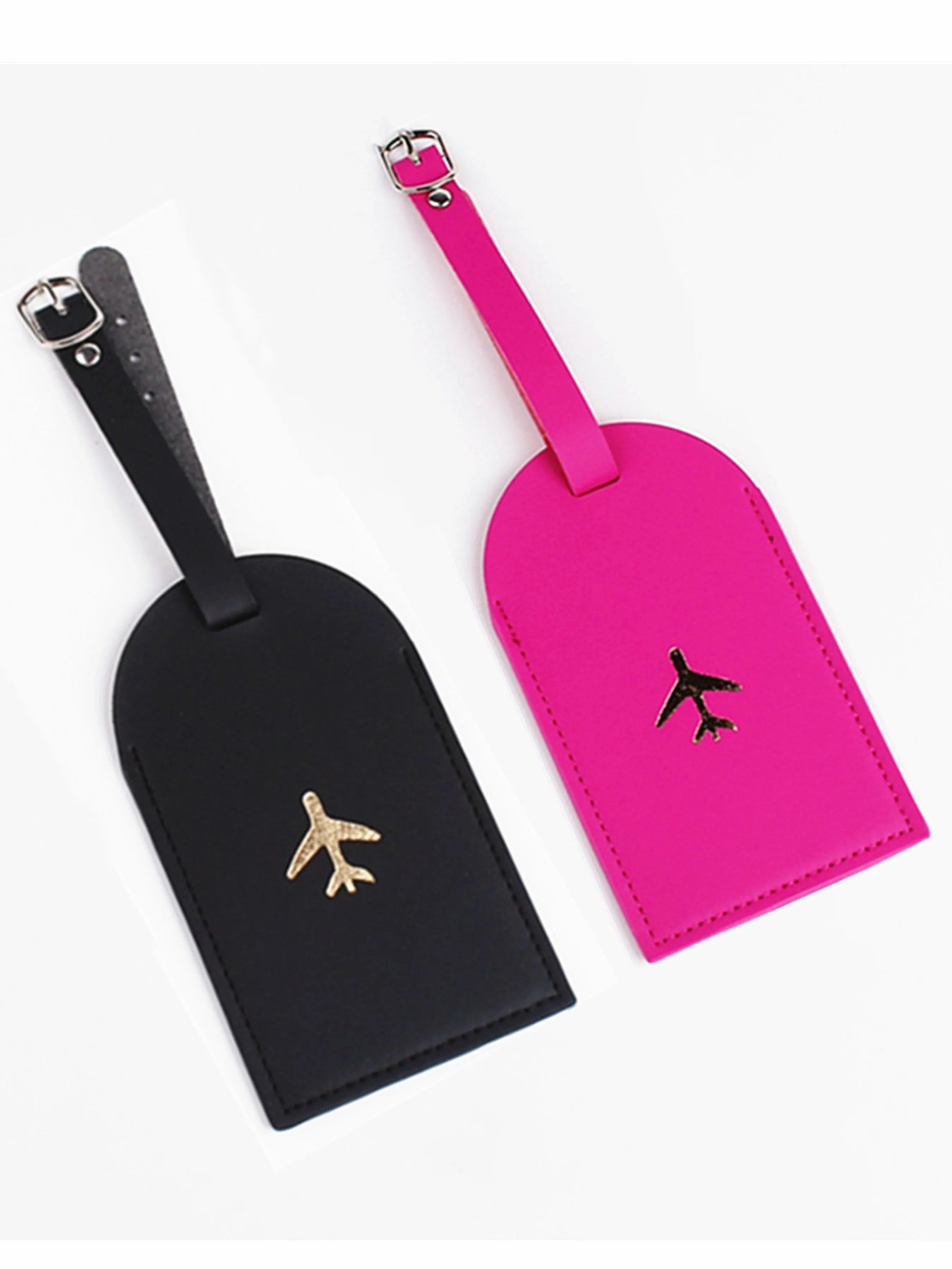 Avion ✈️ Identificateur de bagage | Lot de 2 , Couleurs aux choix