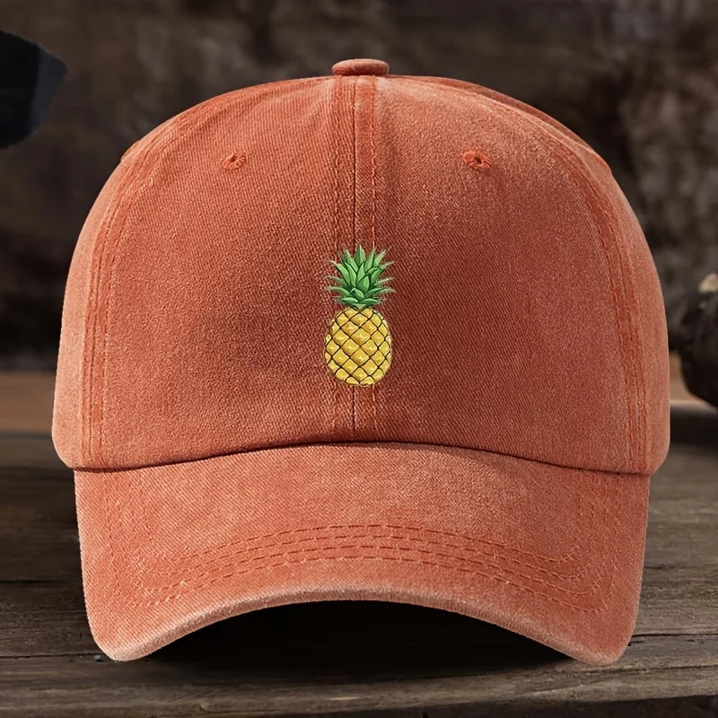 Casquette baseball Ananas 🍍Style tropical & casual LysdoTravel - Couleurs choix