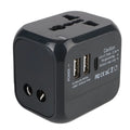 Pas sans moi ! Adaptateur voyage universel – Prises US EU UK AU + 2 USB & 1 USB-C